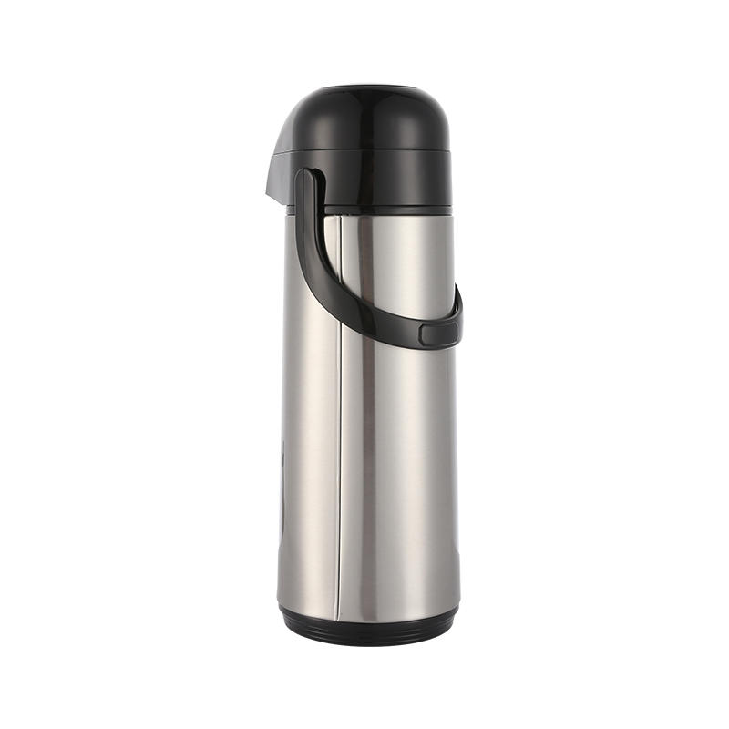 KSH-S910 1.0L Glass Liner Stainless Steel Body Airpot Dispenser
