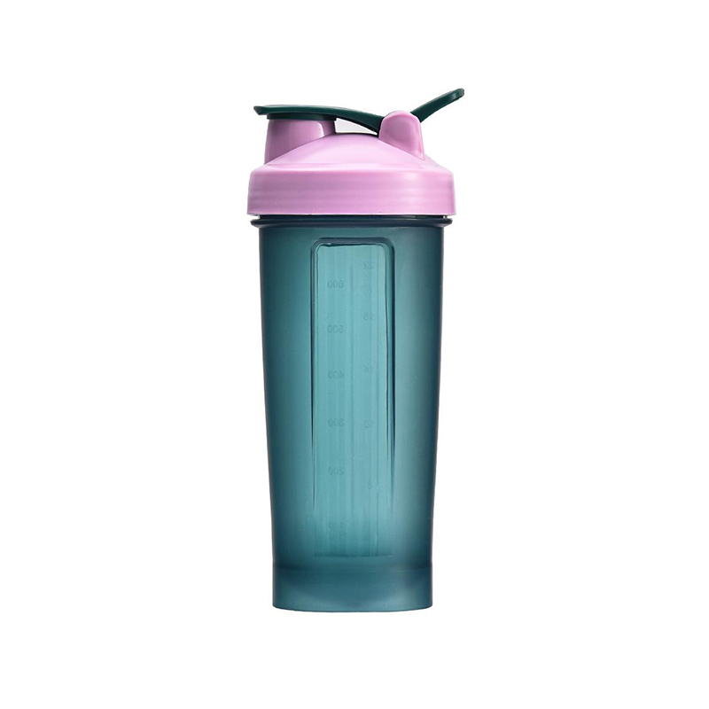 Large Capacity Fitness Plastic Shake Mug